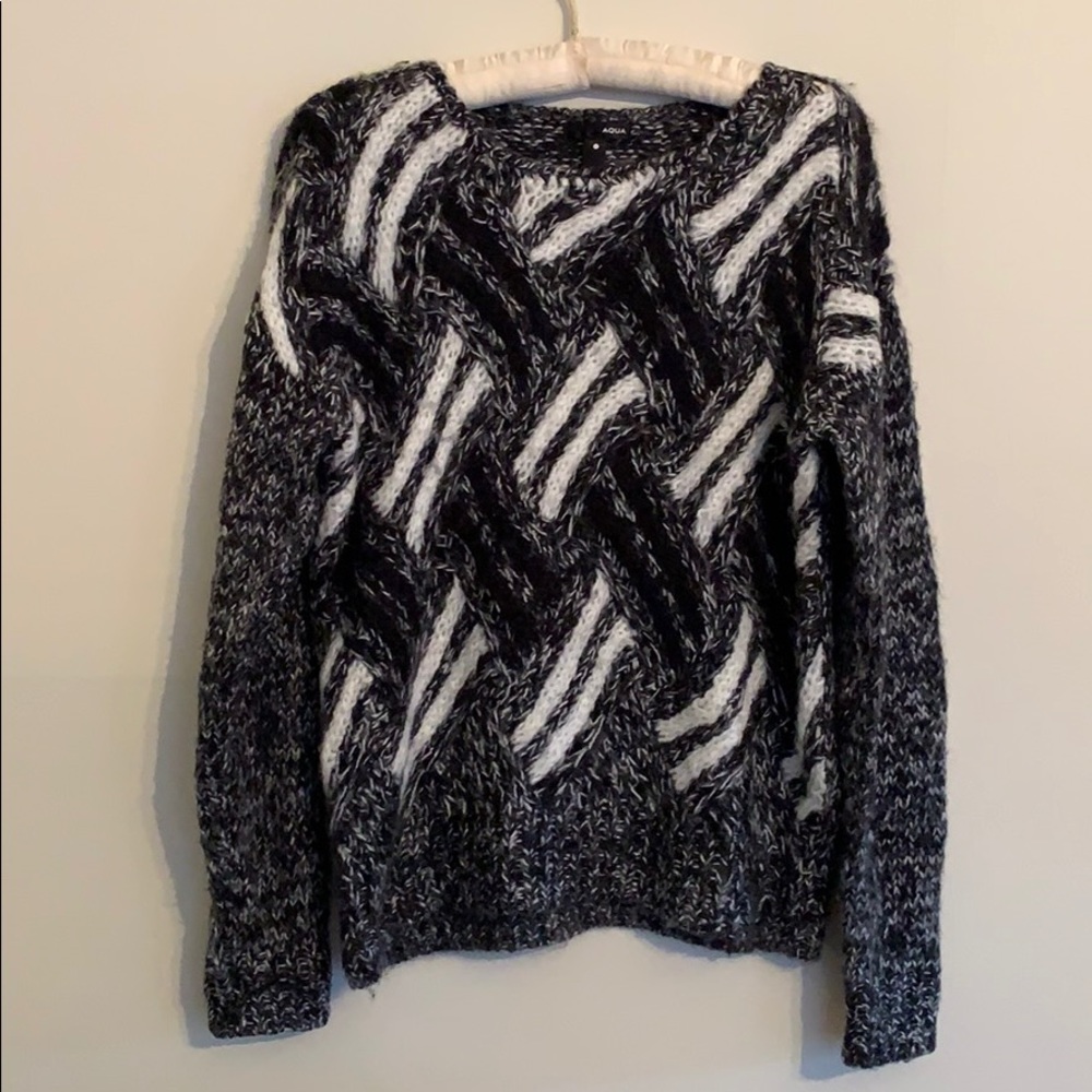 Aqua sweater. Comfortable. Worn only three times.